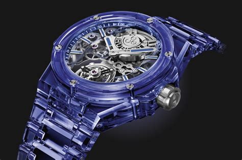 hublot blue sapphire|big bang integrated blue sapphire.